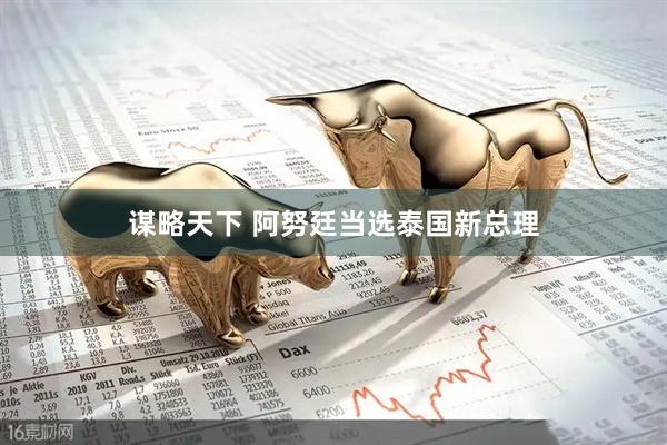 谋略天下 阿努廷当选泰国新总理