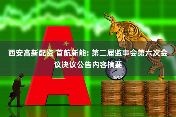 西安高新配资 首航新能: 第二届监事会第六次会议决议公告内容摘要